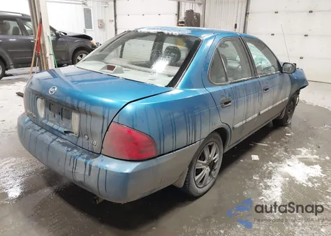 2004 Nissan Sentra 1.8 из США, поврежденный, VIN 3N1CB51D34L895274